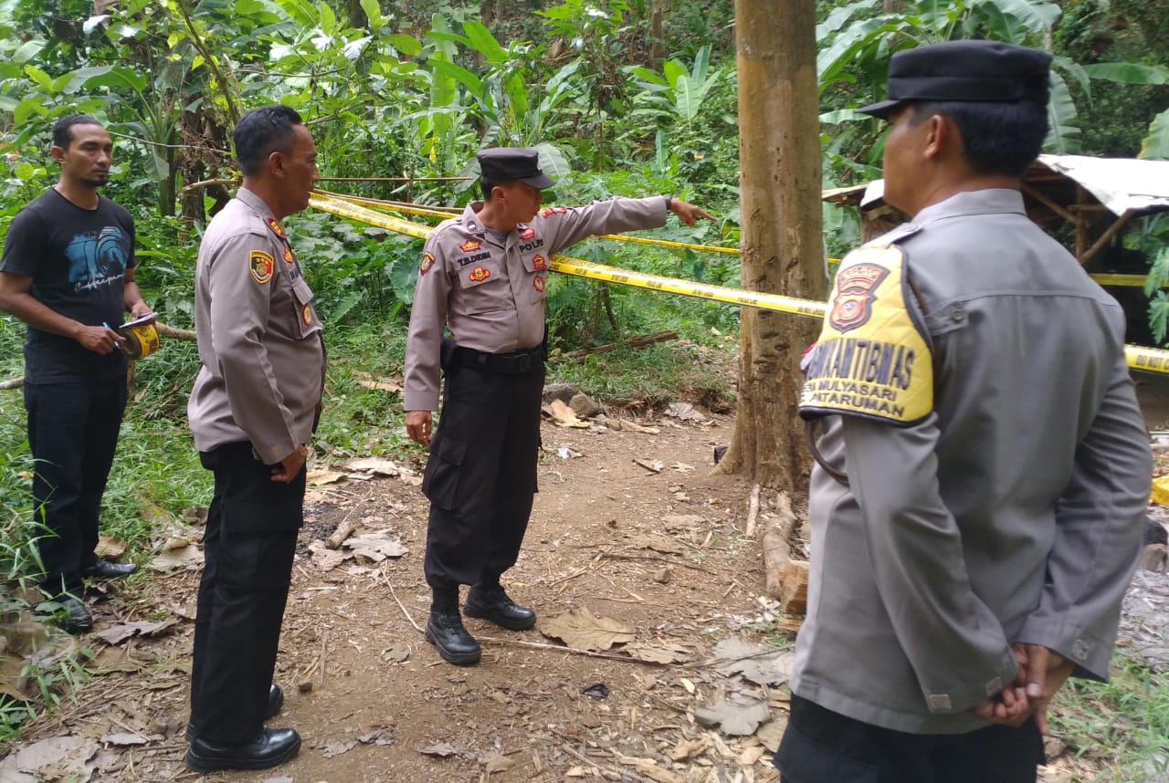 Pria Paruh Baya Ditemukan Meninggal di Gubuk Bawah Gunung Sangkur Kota Banjar, ini Kronologinya