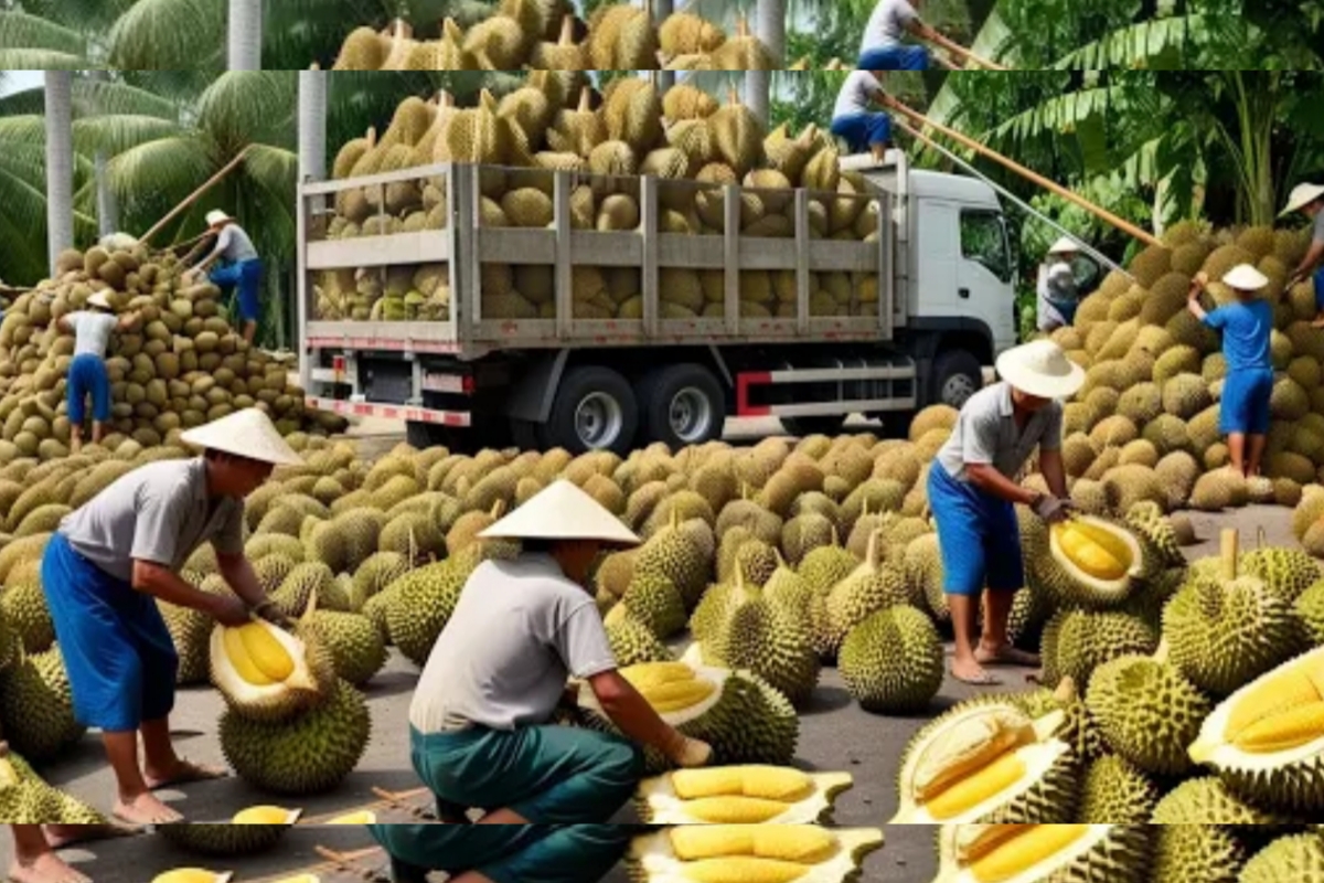 Wah, Ini Sih Juara! Petani Thailand Hasilkan Jutaan Durian Montong Pertahun, Begini Rahasianya!