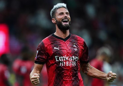 Giroud: AC Milan Harus Lolos dari Babak Penyisihan Grup Liga Champions dan Tempel Inter Milan di Puncak 