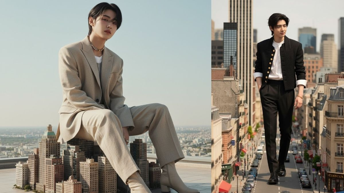 Edit Foto Jadi Raksasa di Kota Mini Cuma Pakai Prompt AI!