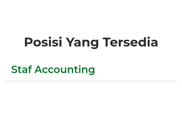 Info Loker, Dompet Dhuafa Jabar Buka Lowongan Kerja Staff Accounting, Penempatan di Bandung