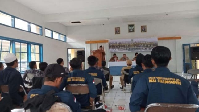 BPD Kecamatan Bojongasih Ikut Bimbingan Teknis Peningkatan SDM Dalam Penyusunan Produk Hukum Desa