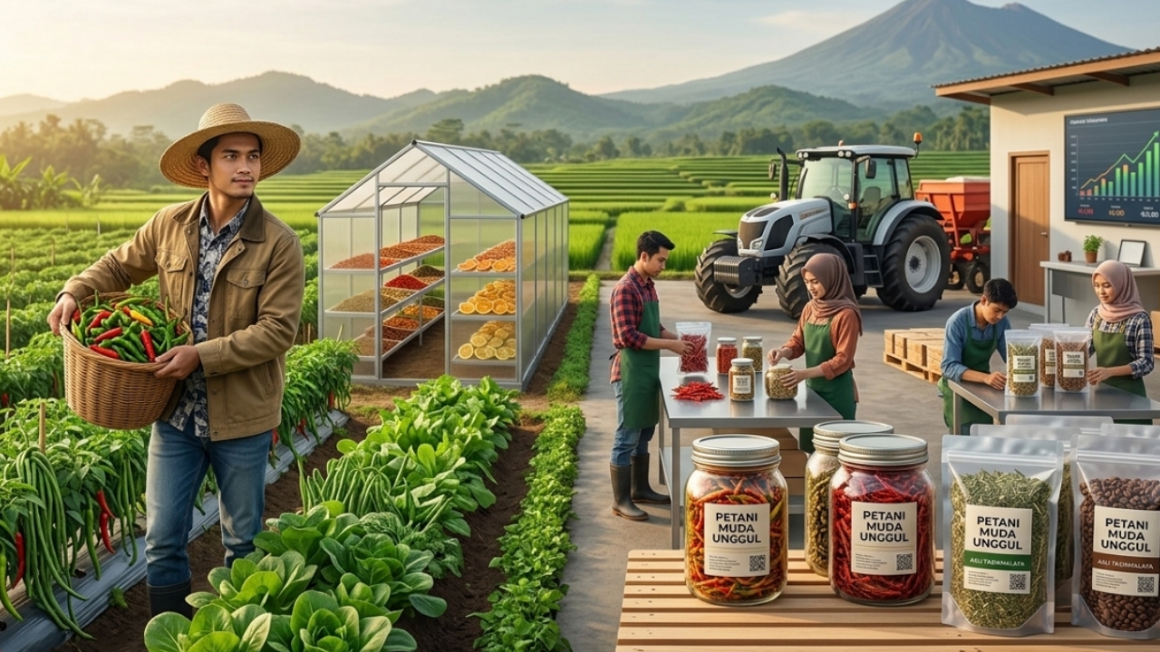 Petani Muda Diam-Diam Tajir, Ternyata Ini Cara Mereka Mengubah Panen Jadi Aset Bernilai Tinggi
