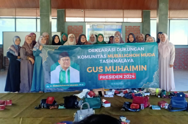 Komunitas Mubalighoh Tasikmalaya Dukung Gus Muhaimin Iskandar Maju Jadi Calon Presiden 