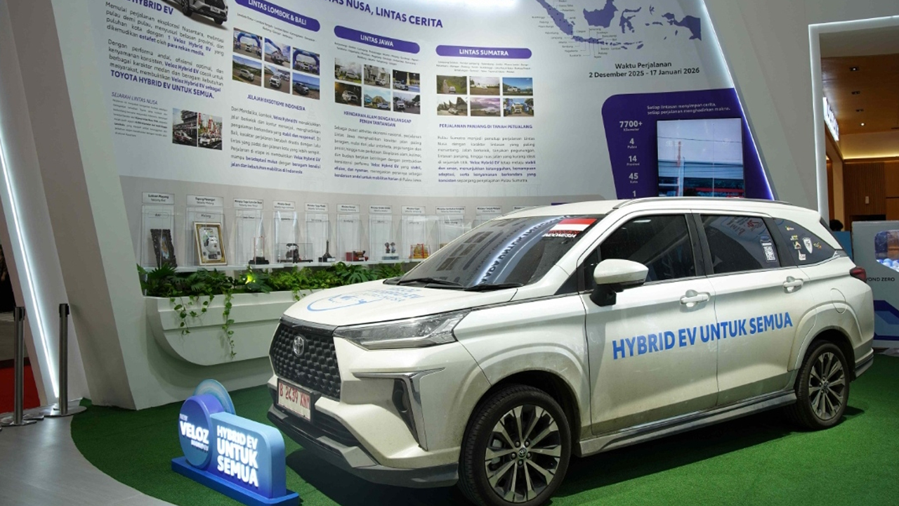 Toyota Resmi Tawarkan Veloz Hybrid EV seharga Rp 303 Juta