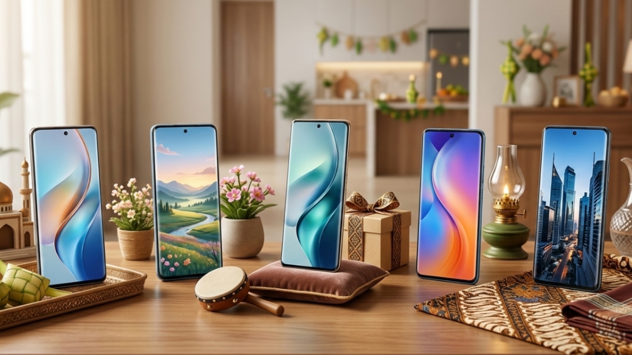 5 HP Layar Lengkung Murah Edisi Lebaran 2026, Desain Premium Harga Mulai 2 Jutaan