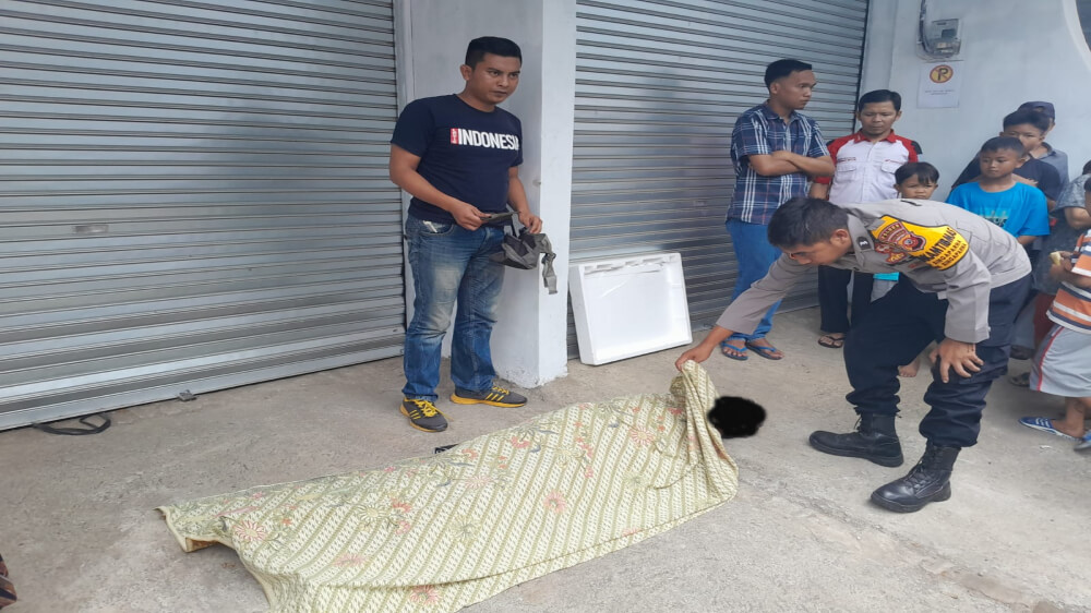 Jasad Pengayuh Becak Tegeletak di Pasar Singaparna Kabupaten Tasikmalaya