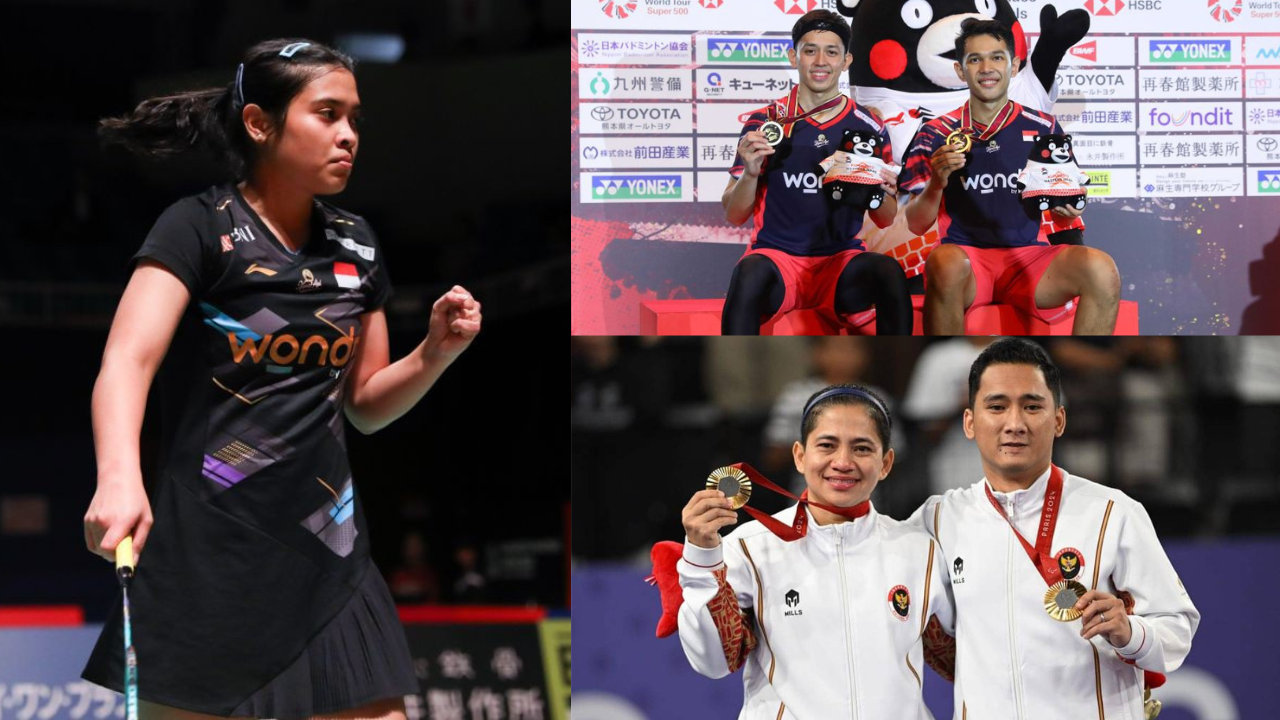 5 Wakil Bulu Tangkis Indonesia Masuk Nominasi Penghargaan Akhir Tahun BWF 2024