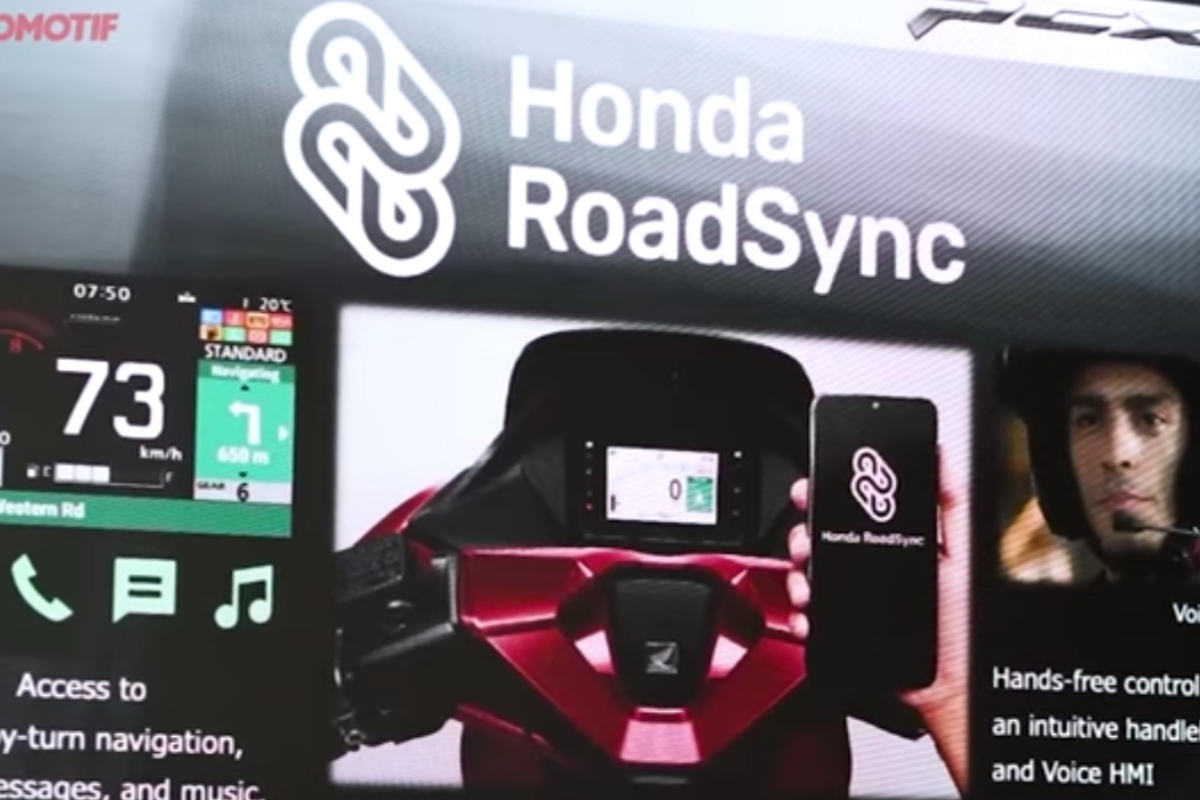 Intip! Kecanggihan Fitur RoadSync pada Honda PCX 160 2025, Serasa Punya Asisten AI