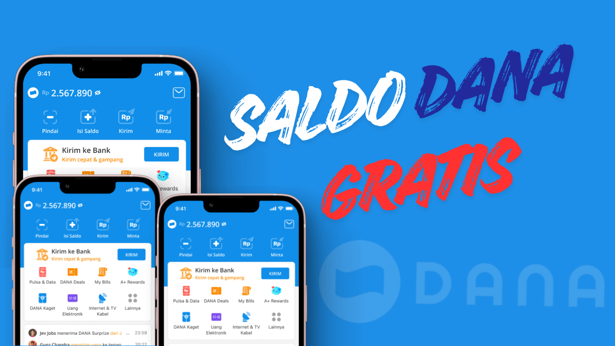 Ramai Diburu Pengguna Dompet Digital! Klaim Saldo DANA Gratis Rp249.000 Hari Ini