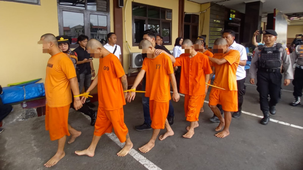 Tak Ada Ruang untuk Tersangka Kriminal Jalanan! Polisi Ciduk 6 Anggota Geng Motor