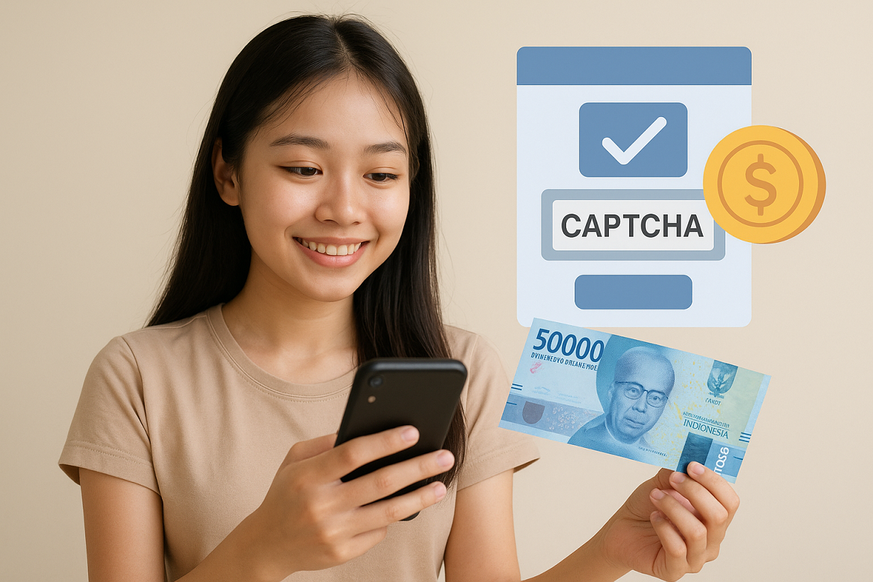 Aplikasi Penghasil Saldo DANA dengan Isi Captcha