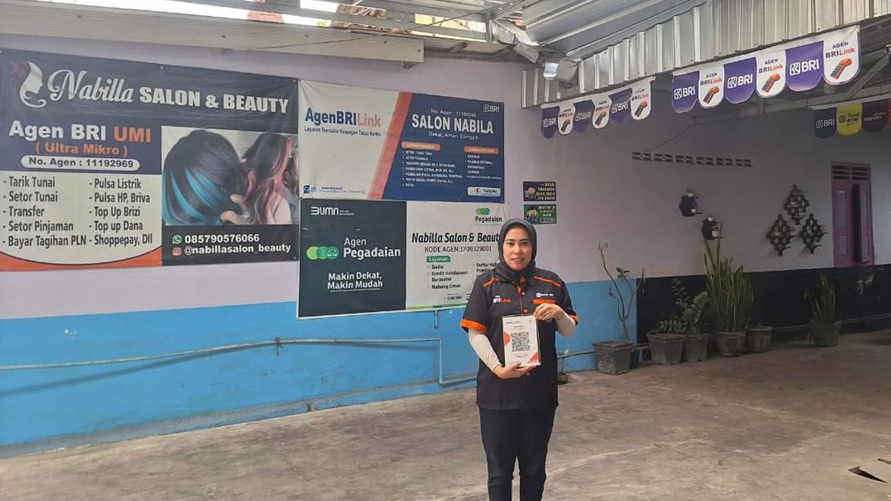 Usaha Salon di Kediri Makin Cuan Sejak Mendapatkan Pemberdayaan BRI dan Menjadi AgenBRILink