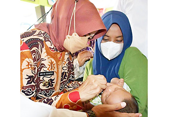 Orang Tua di Banjar Diminta Segera Berikan Imunisasi pada Anak