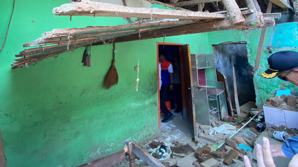 Rumah Rusak Akibat Gempa 6.5 Magnitudo di Kabupaten Garut Bertambah Jadi 151 Titik