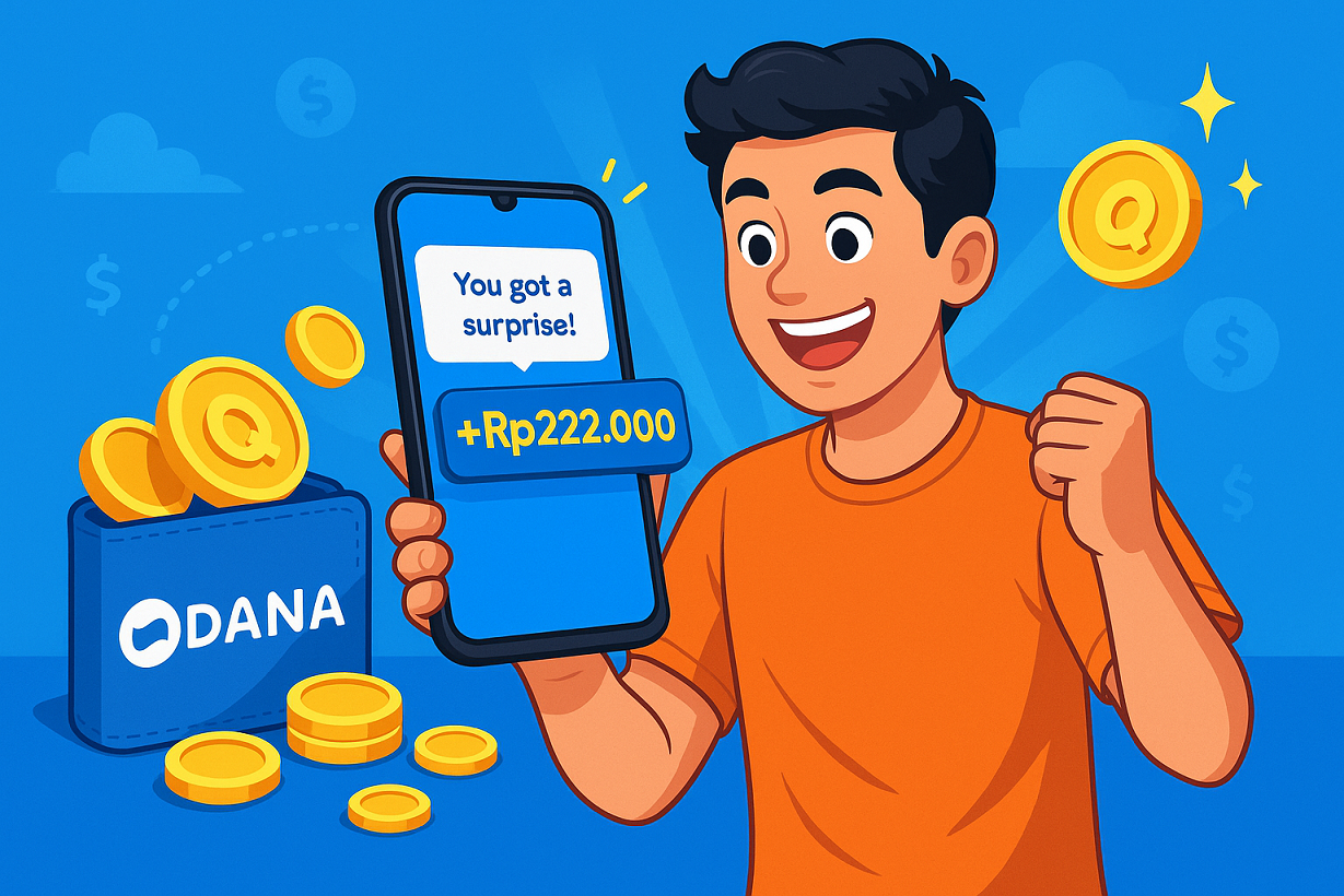 Saldo Gratis DANA dari Link DANA Kaget, Klaim Sekarang