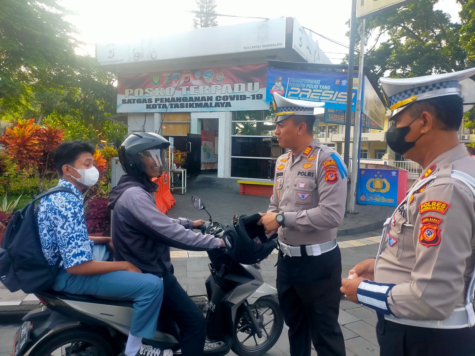 Hari ke-9 Operasi Zebra Lodaya 2022 di Kota Tasik, Angka yang Fantastis 4.224 Rata-rata Pemotor Tak Pakai Helm