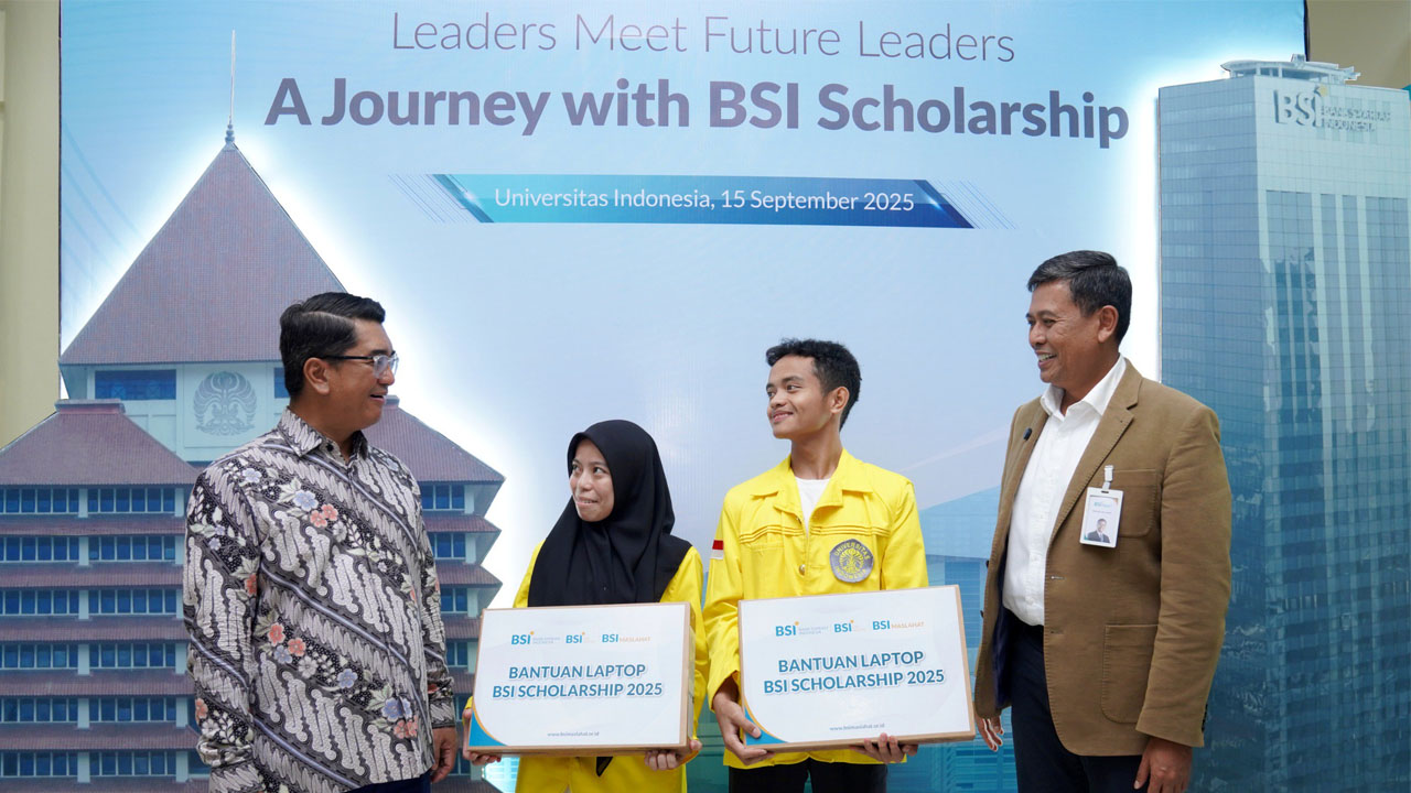 BSI Scholarship Gelontorkan Rp 65,5 Miliar untuk Fasilitasi Mahasiswa Daerah Masuk Kampus Top Indonesia