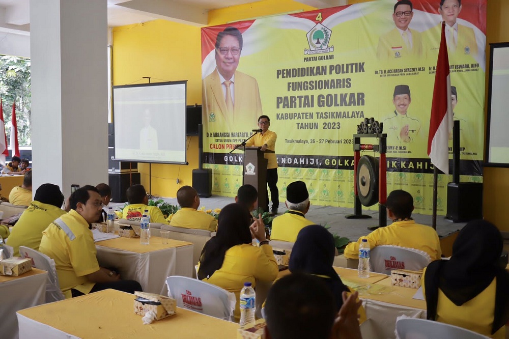 Kader Golkar Kabupaten Tasikmalaya Siap Tempur, Target Pileg 2024 Raih 10 Kursi