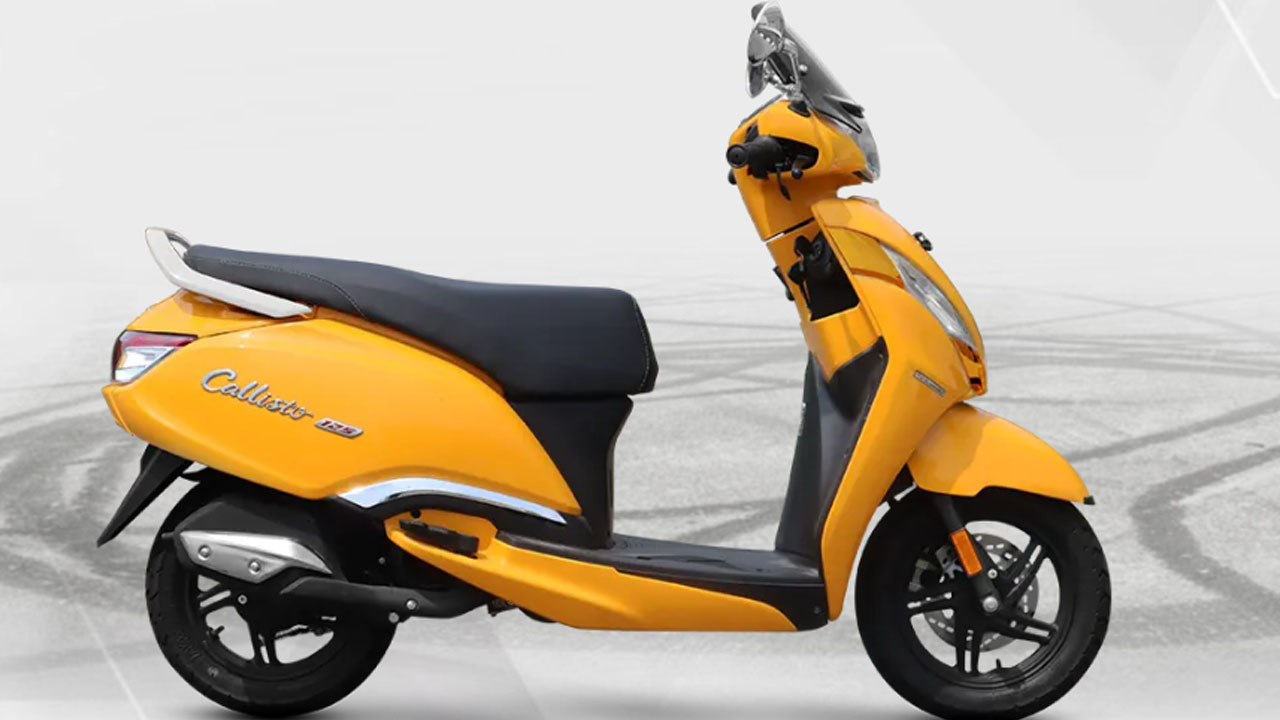 Makin Segar dan Elegan, TVS Callisto 125 Hadir dengan Dua Warna Baru