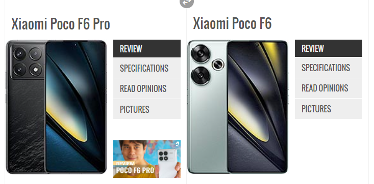 Perbandingan Xiaomi Poco F6 Pro dan Xiaomi Poco F6 Mana yang Lebih Unggul? Cek di Sini