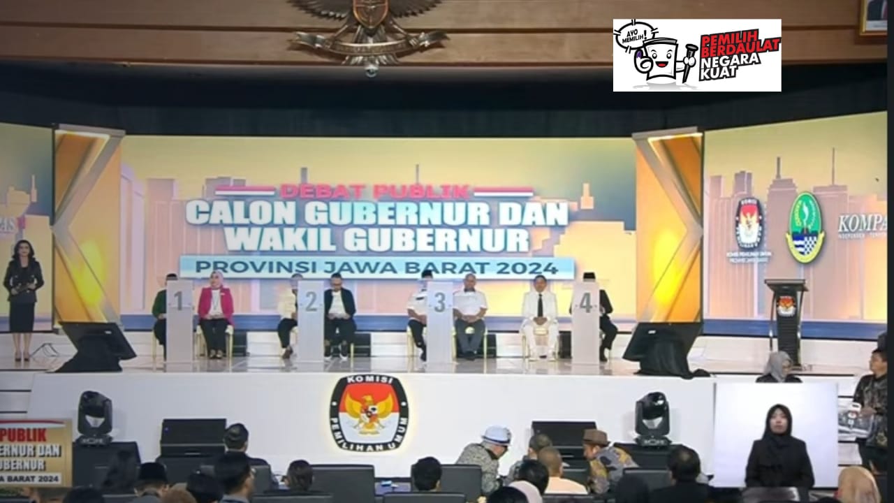 Digelar Malam Ini! Debat Kedua Pilgub Jawa Barat 2024 Fokus Inovasi dan Budaya. Lokasi dan Waktu Pelaksanaan