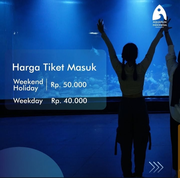 Harga tiket masuk Aquarium Indonesia Pangandaran dan Info Lengkap Jam Operasional