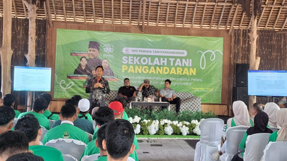 Pemuda Tani Pangandaran Dorong Petani Lokal Masok Dapur MBG untuk Perkuat Ekonomi Daerah