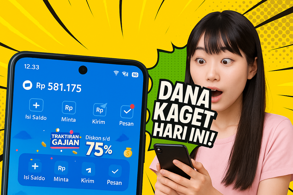 Cara Klaim Saldo DANA Gratis Rp250 Ribu dari Link DANA Kaget Hari Ini