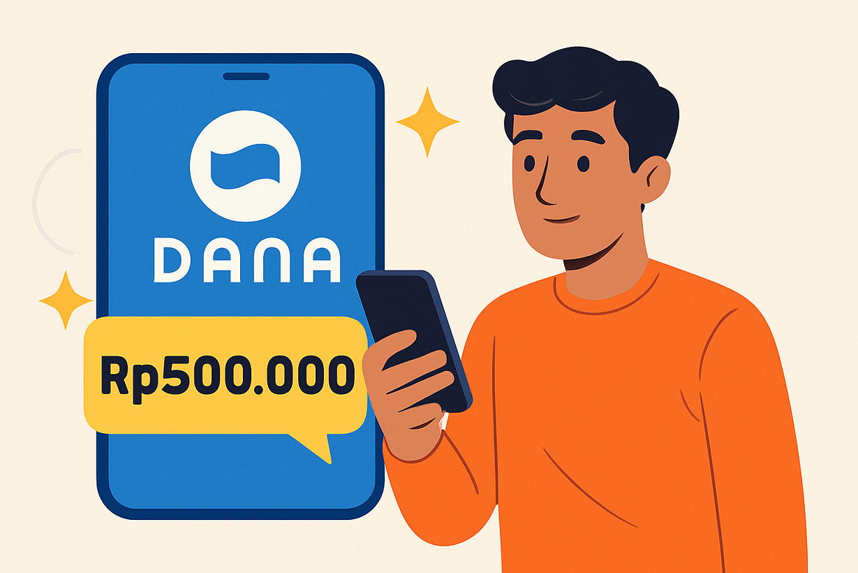 Cara Klaim Saldo DANA Gratis Tanpa Aplikasi, Modal Nomor HP