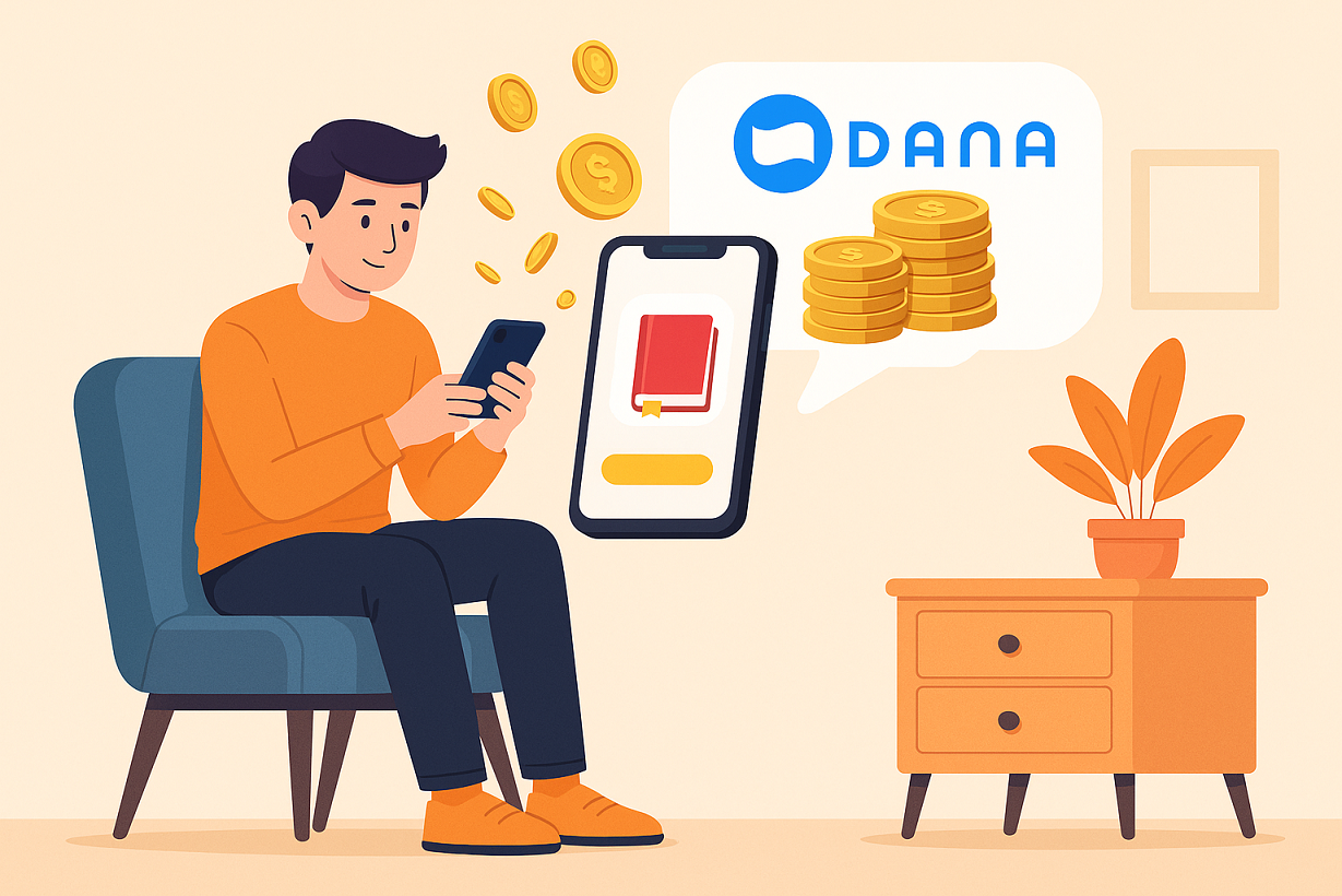Aplikasi Penghasil Saldo DANA Readward, 2x Penarikan Sehari