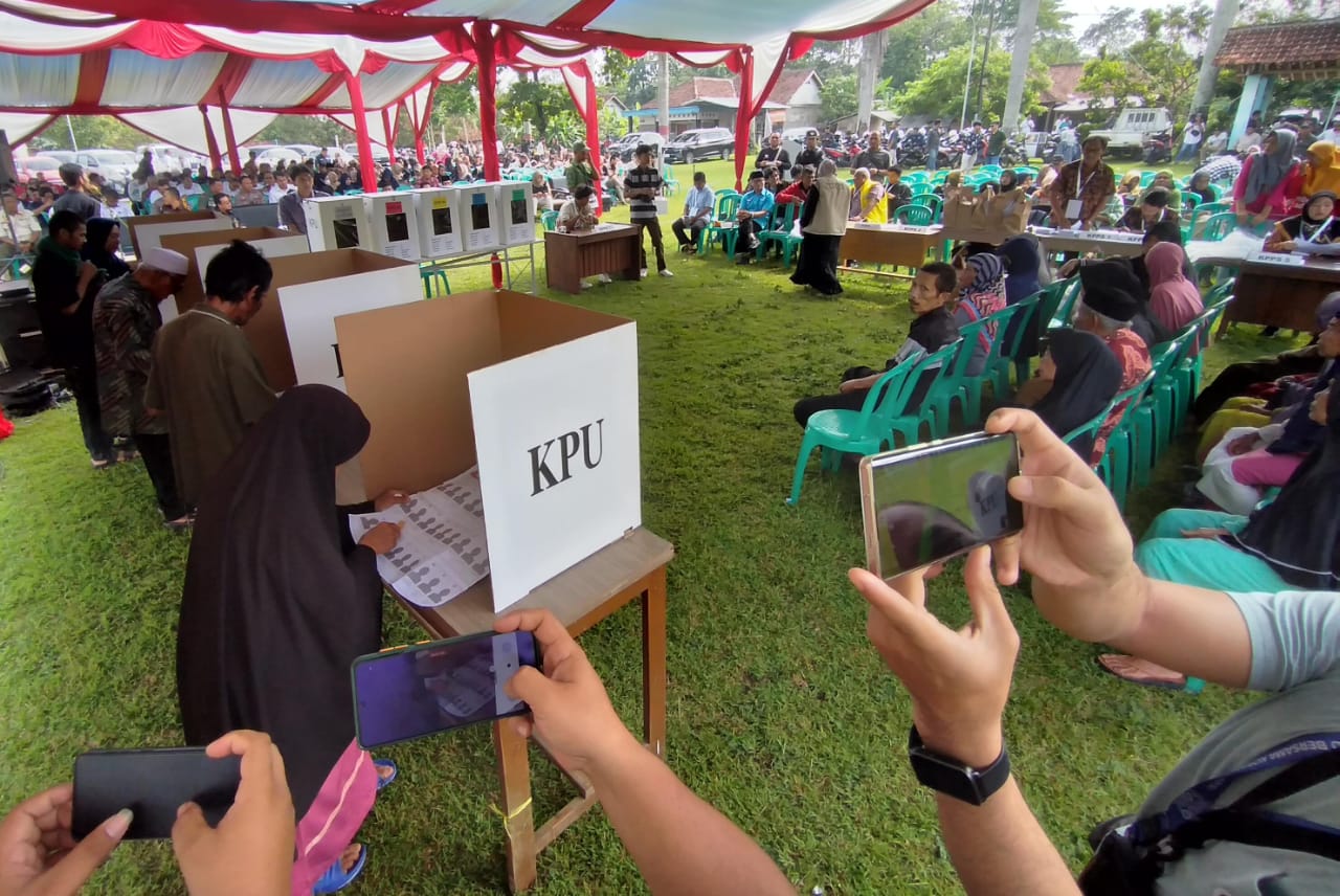 KPU Kota Banjar Lakukan Simulasi Pemungutan dan Penghitungan Suara Pemilu 2024, ini Hasilnya