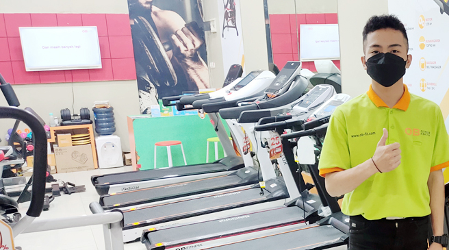 Treadmill Canggih di OB Fitness Punya Fitur Suara Alam