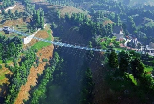 Wow Jembatan 120 Meter Sedang Dibangun di Kawasan TN-BTS Kabupaten Probolinggo