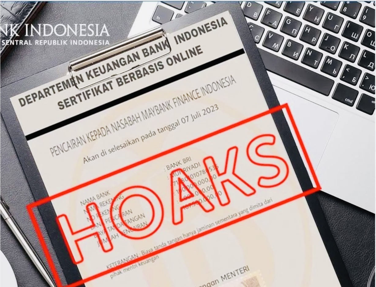 Waspada! Modus Penipuan Baru Pakai Nama Bank Indonesia dan Sertifkat Pencairan Dana Nasabah