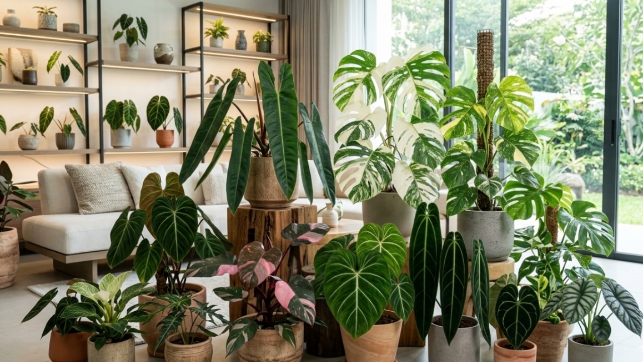 Saat Tanaman Hias Jadi Simbol Gaya Hidup: Deretan Daun Eksotis yang Diburu Kolektor 