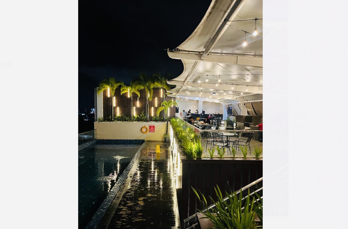 Sky 8 Lounge Hotel Horison Jadi Tempat Nongkrong Hits di Tasikmalaya