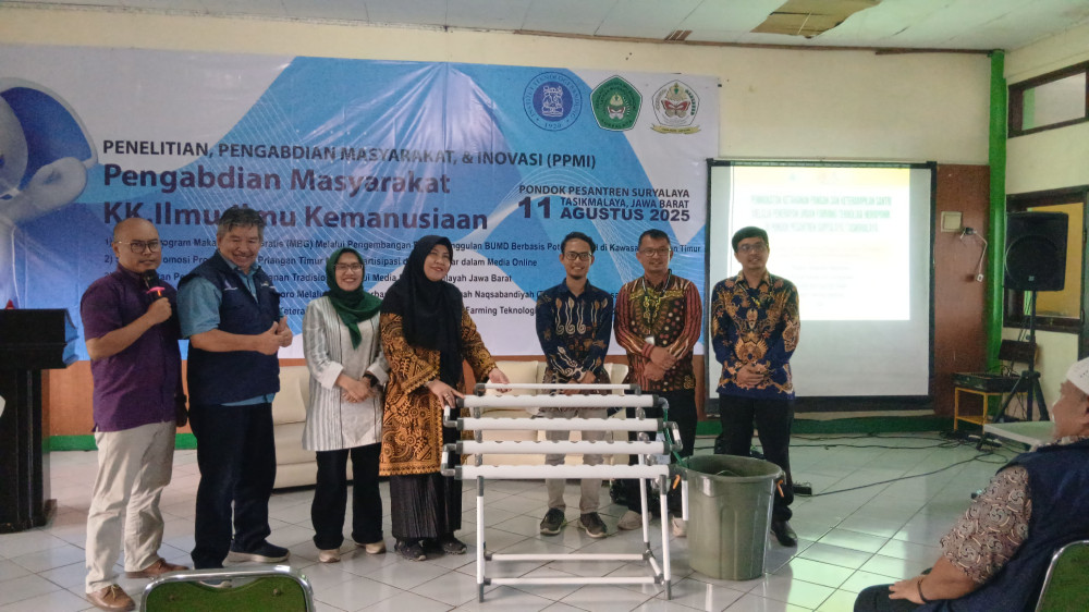 ITB Gandeng STIE Latifah Mubarokiyah Suryalaya Kembangkan Ketahanan Pangan Pesantren di Tasikmalaya