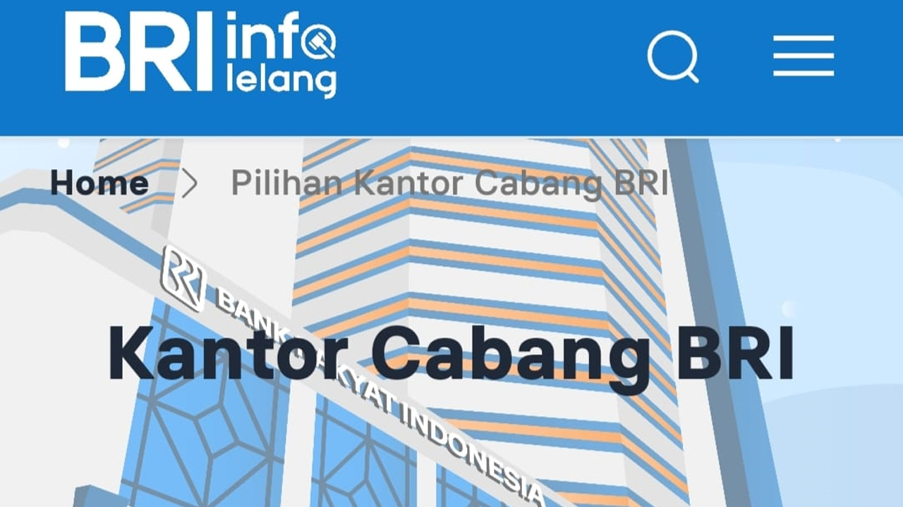 Prosedur Serta Info Lelang di BRI