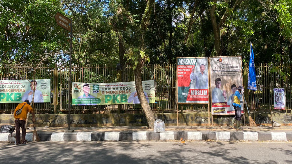 Polemik Ihwal Estetika Dadaha Kota Tasikmalaya: PKL Diusir, Baliho Marak, Bawaslu Belum Bergerak