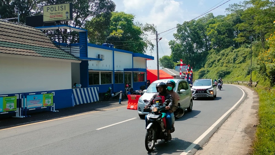 Siang Ini Arus Balik Lebaran Melintas Jalur Gentong Melandai