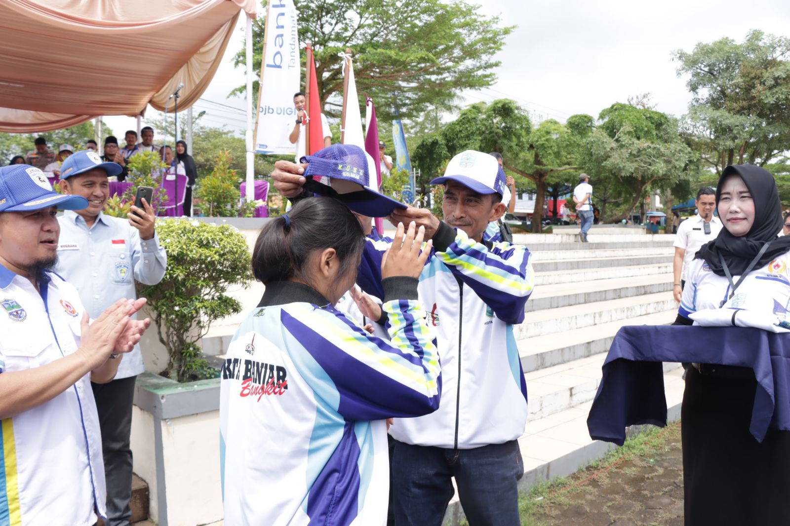 Wawali Kota Banjar Lepas Atlet ke Porprov XIV Jabar, Berharap Raih Emas di Cabor Unggulan Balap Motor