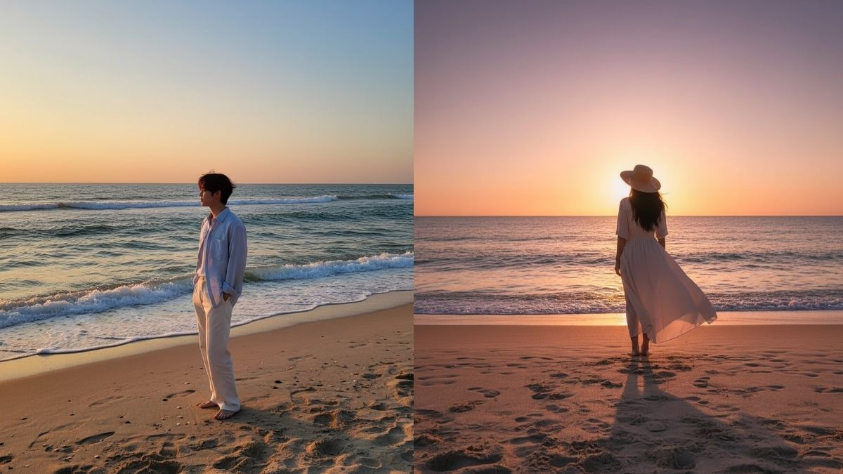 Estetik Parah! Edit Foto di Pantai Jadi Realistis Cuma Modal Prompt AI