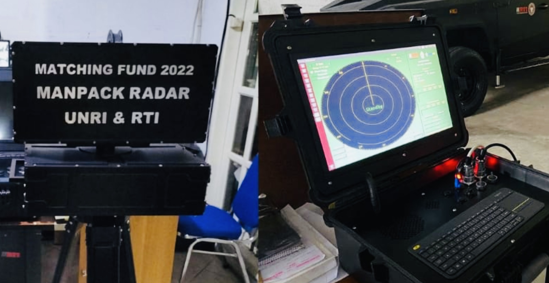 Mahasiswa Universitas Riau Berhasil Cipatakan Prototype Man Portable Coastal Surveillance