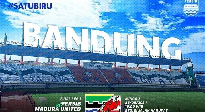INI Daftar Harga Tiket Final Persib vs Madura United di Stadion Si Jalak Harupat, Pesan Hari Ini Dapat Diskon