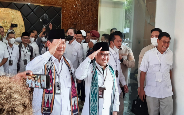 Prabowo Singgung Sebuah Kode Saat Daftarkan Gerindra ke KPU