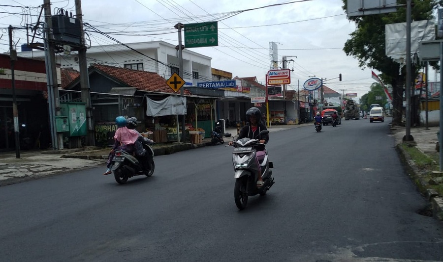 MULUS, Jalan Pemudik di Kota Banjar Tuntas Pemeliharaan dan Peningkatan Struktur Jalan