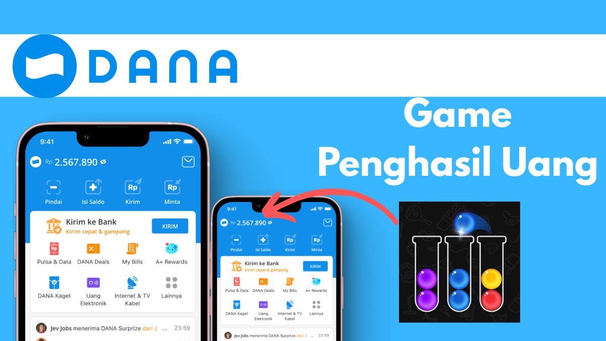 Saldo DANA Gratis Rp246.500 dari Game Penghasil Uang Ball Sort, Game Teka Teki Menyortir Bola