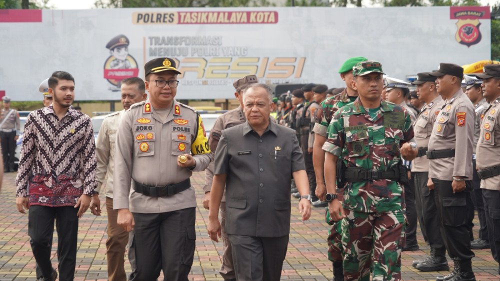 Polres Tasikmalaya Kota Siapkan Pengamanan Maksimal untuk Libur Nataru 2024, ini Skemanya