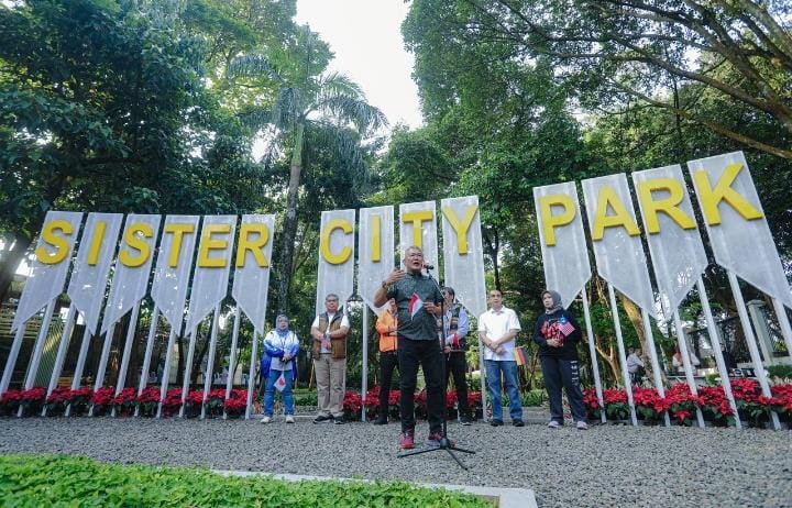 Ada yang Baru di Kota Bandung, Sister City Park di Jalan Seram, Masuknya Gratis dan Tempatnya Nyaman